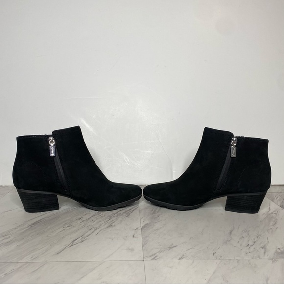 Blondo Valli Black Nubuck Waterproof Bootie 7 1/2 M - Picture 5 of 16